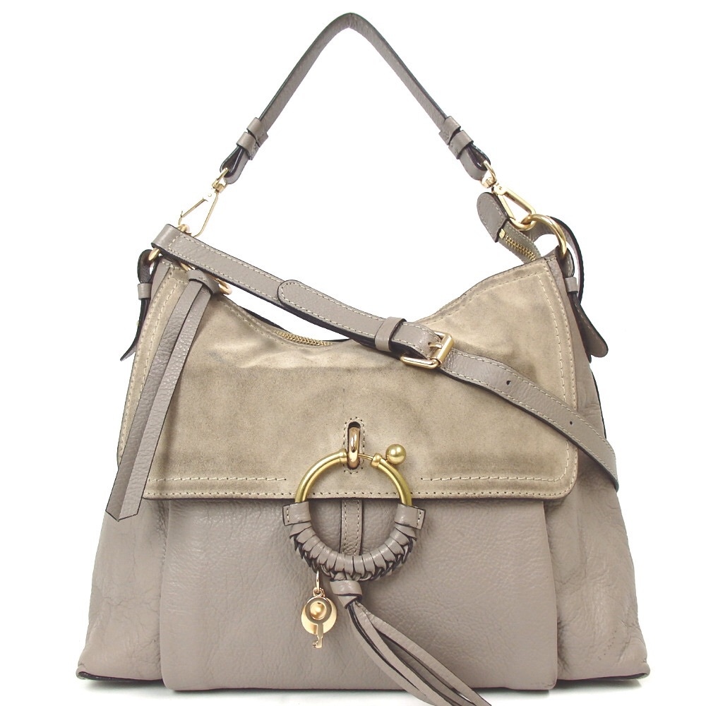 SEE BY CHLOE Joan 2way Shoulder Bag Calfskin/suede